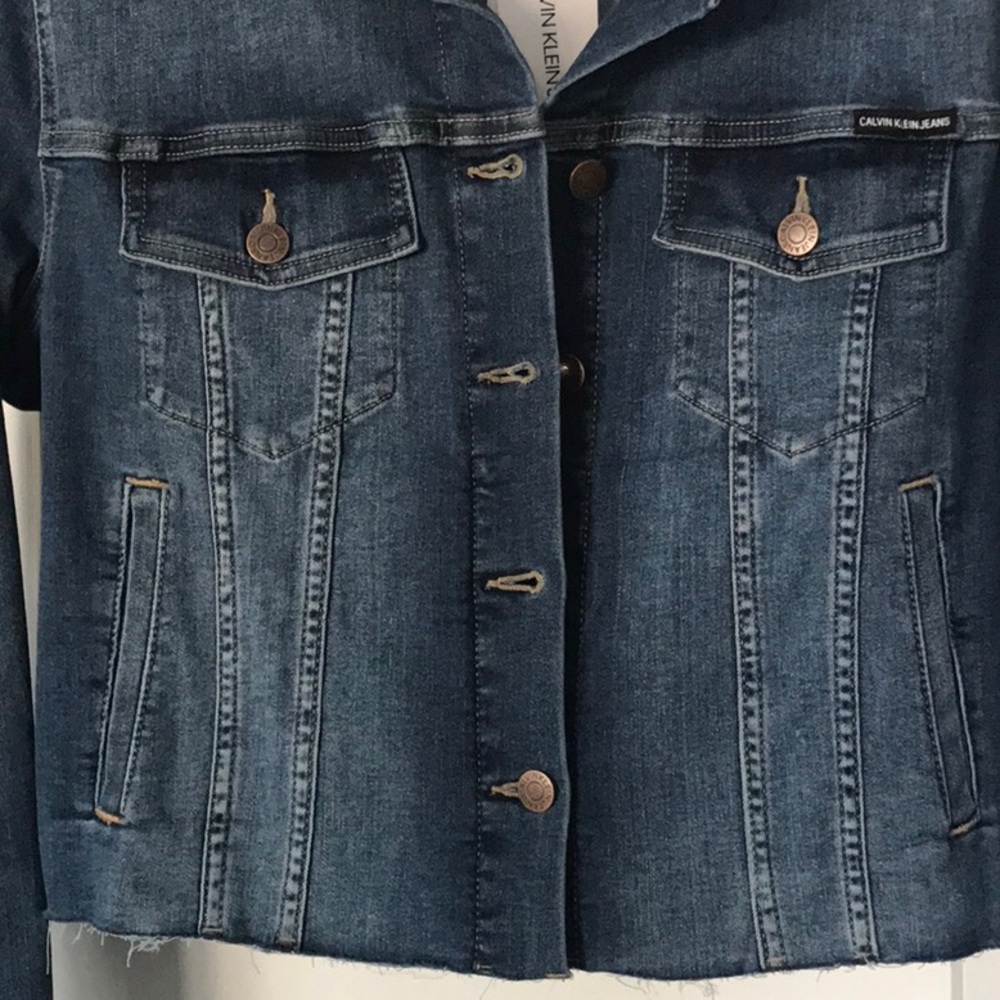 Calvin Klein Jean Jacket - Picture 2 of 6